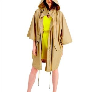Hooded Cape Jacket